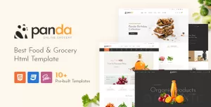 PandaStore  Food & Grocery eCommerce HTML Template