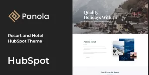 Panola : Resort and Hotel HubSpot Theme