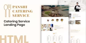 Panshi - Catering Service HTML Template