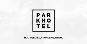 Parkhotel - Accommodation Multiple Designs HTML