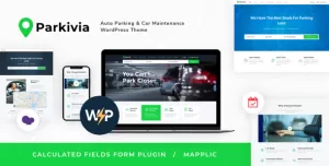 Parkivia  Auto Parking & Car Maintenance WordPress Theme