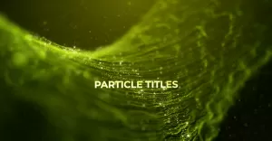 Particles Titles After Effects Template - TemplateMonster