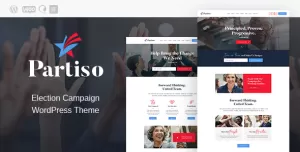 Partiso  Political WordPress Theme for Party & Candidate