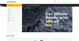 PartsnTires - Car Tuning eCommerce Template Magento Theme