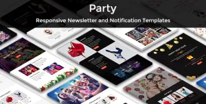 Party - Multipurpose Responsive Email Templates