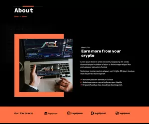Paycryp - Cryptocurrency & Blockchain Technology Elementor Template Kit