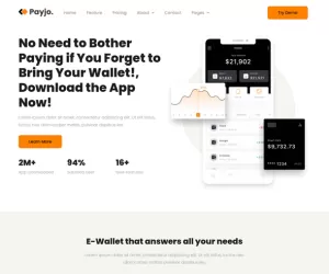 Payjo - Fintech Elementor Template Kit