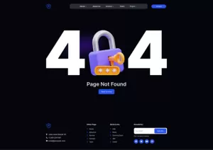 Pecalang – Cyber Security Services Elementor Template Kit