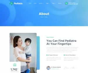 Pediatra – Pediatrician Clinic & Healthcare Elementor Template Kit