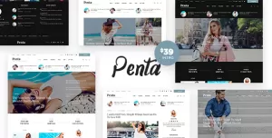 Penta - A Responsive Blog WordPress Theme