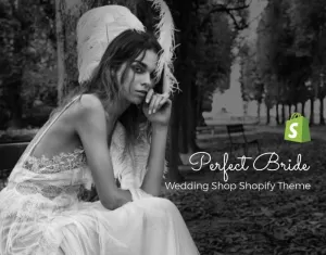 Perfect Bride - Sophisticated Wedding Online Store Shopify Theme