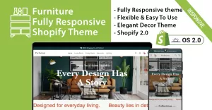Perficient - Decor Furniture Shopify Theme - TemplateMonster