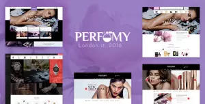 Perfomy -  Perfume / Jewelry / Accessories PSD Template