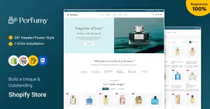 Perfumy - Perfumes, Deos and Fragrances Shopify Responsive Theme