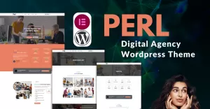 Perl Digital Agency Wordpress theme