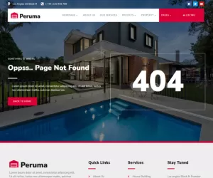Peruma - Real Estate & Property Listing Elementor Template Kit
