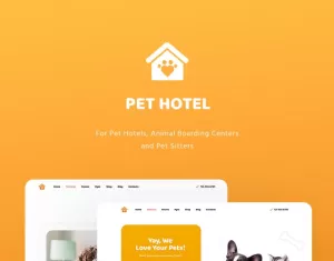 Pet Hotels, Animal Boarding en Pet Sitters WordPress Theme - PetHotel