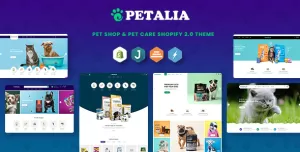Petalia - Pet Shop & Animal Store Shopify Theme