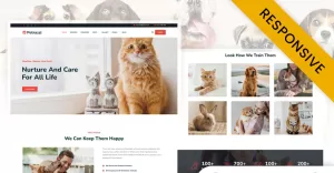 Petrazzi - Pets Care Service Elementor WordPress Theme