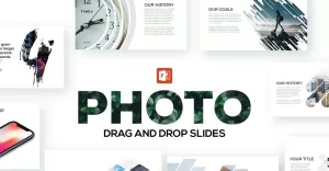 Photo Slides PowerPoint template