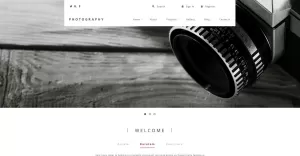 Photography Drupal Template
