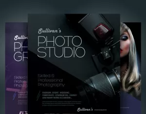 Photography Flyer PSD Template