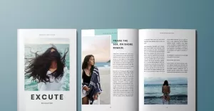 Photography Style Magazine Template