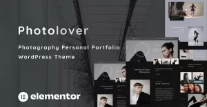 Photolover - Photography Portfolio One Page WordPress Theme