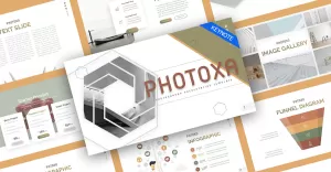 Photoxa Photography Minimalist Keynote Template