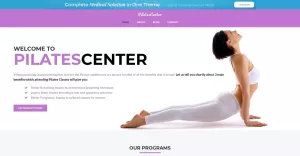 Pilates Center - Sports, Fitness & Yoga WordPress Theme