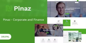 Pinaz -  Business & Agency Drupal Theme