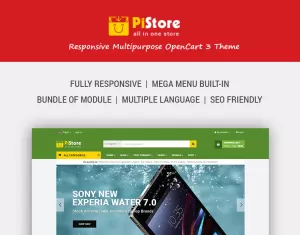 PiStore - Multipurpose Responsive OpenCart Template