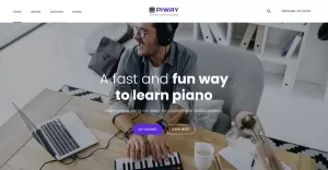 Piway - Music Multipage Creative Joomla Template
