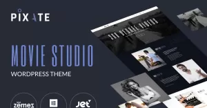 Pixate - Movie Studio WordPress theme - TemplateMonster