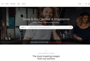 Pixefy - Stock Photography Marketplace Theme