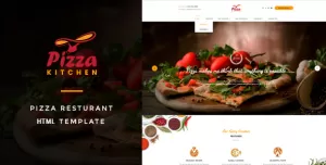 Pizza Kitchen - Fast Food HTML Template