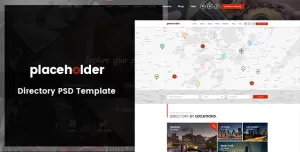Placeholder - Directory & Listing PSD Template