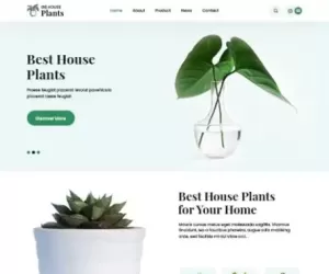 Plant Store WordPress theme for landscape garden ecology nature recycle