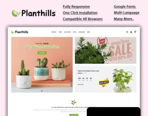 Planthills - Plant Store OpenCart Template - TemplateMonster