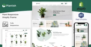 Plantish - Gardening & Houseplants Shopify Template