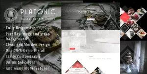 Platonic - Restaurant & Event WordPress Theme