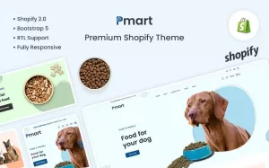 Pmart - The Pets & Food Premium Shopify Theme