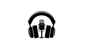 Podcast Mic And Headset Logo Vector V1 - TemplateMonster