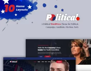 Politicalo - Political and Candidate WordPress Theme