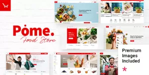 Pome - Food Store & Grocery Marketplace WordPress Theme