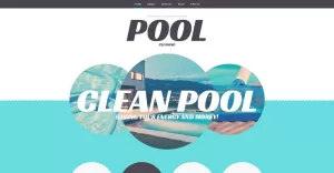 Pool Cleaning Business WordPress Theme - TemplateMonster