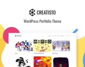 Portfolio WordPress Theme - Creatisto - TemplateMonster