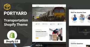 Portyard - Logistics and Transportation Shopify Theme