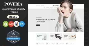 Poveria - Fashion Store Shopify Theme - TemplateMonster