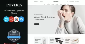 Poveria - Multipurpose OpenCart 3 Theme for Fashion